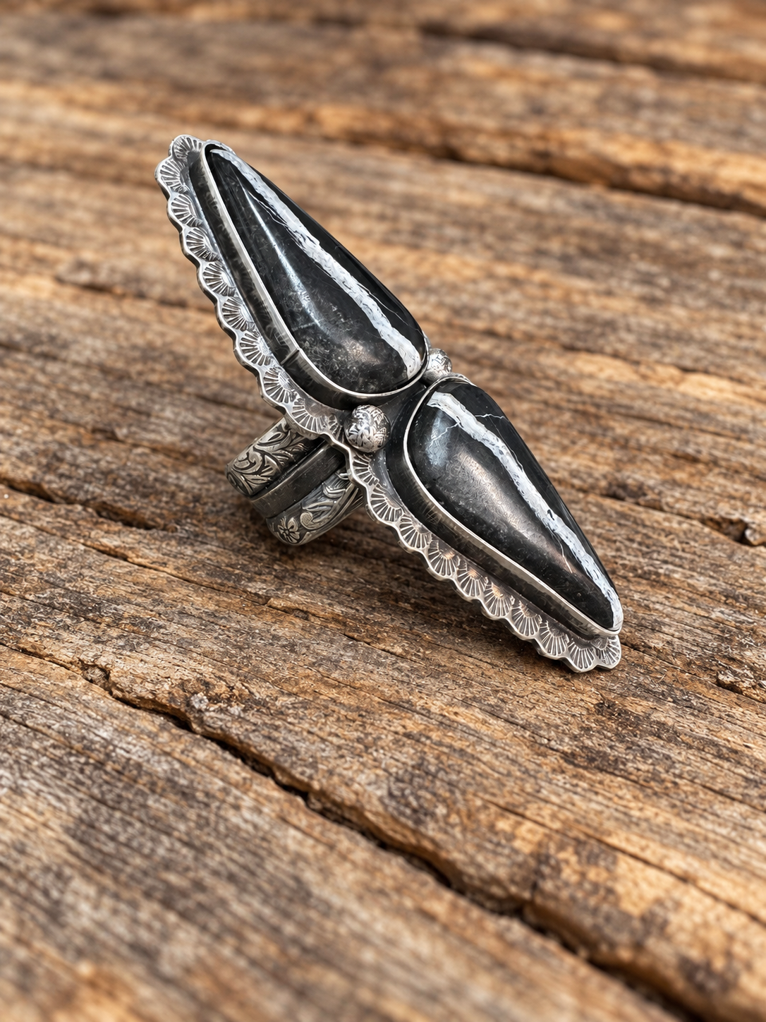 Black Buffalo Statement Ring.