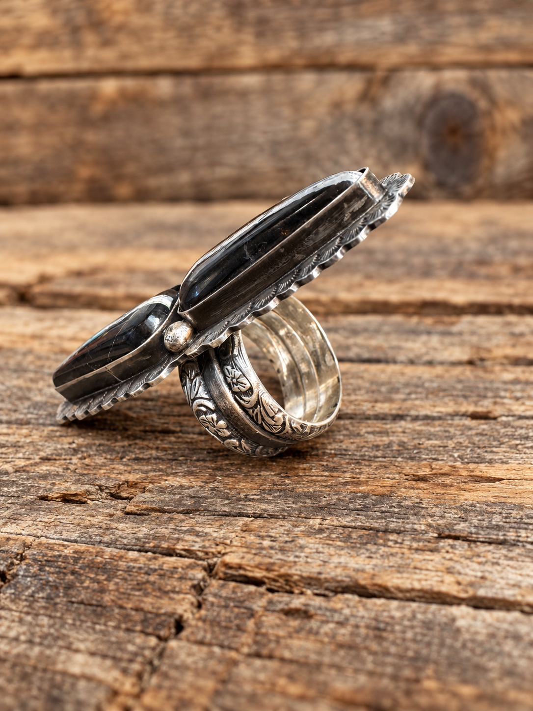 Black Buffalo Statement Ring.
